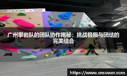 广州攀岩队的团队协作揭秘：挑战极限与团结的完美结合